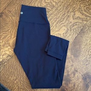 Lululemon Navy High Waisted Leggings